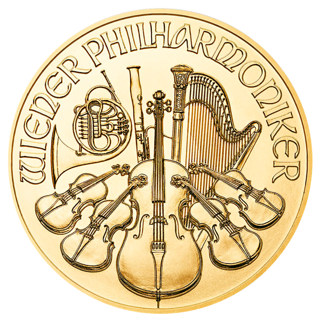 Anlagemünze Wiener Philharmoniker in Gold Anlagemünze Wiener Philharmoniker in Gold